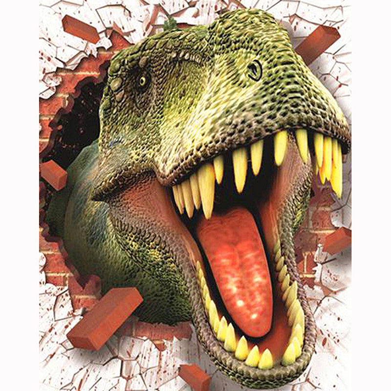 Tyrannosaurus Diamond Painting Kit for Arts & Crafts - Canvas & Handmade