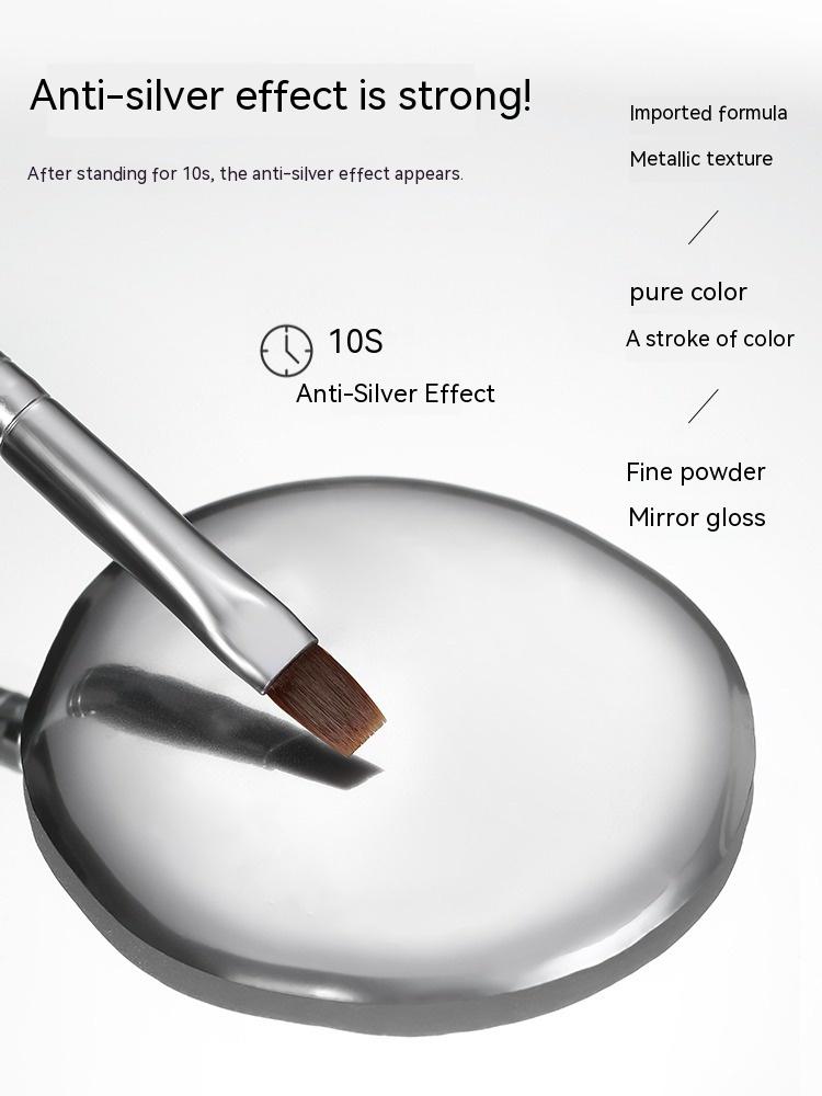 Manicure Metallic Nail Glue Gold Silver French Art Adhesive 8G