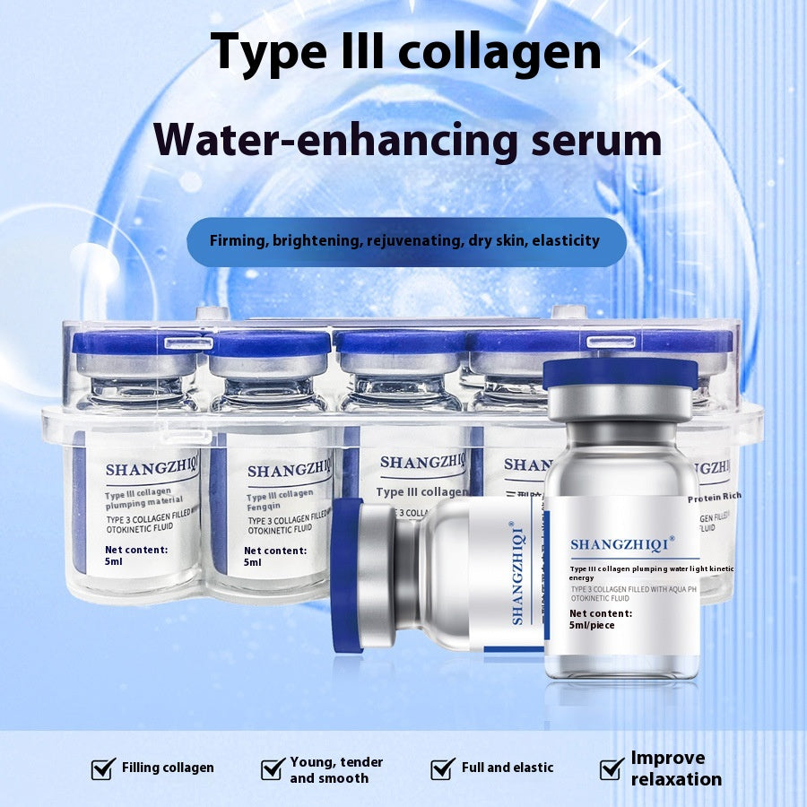 Hydrating Collagen Facial Essence with Hyaluronic & Peptides - 10x3ml