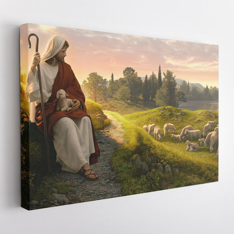 Minimalist Printed Canvas Poster Dear Shepherd 60x90cm Home Decor