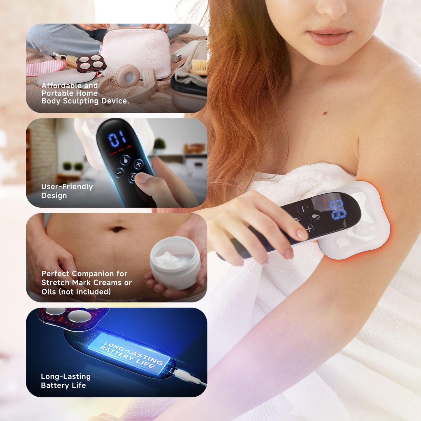 Cellulite Massager for Body Fat Reduction - Personal Care Appliance