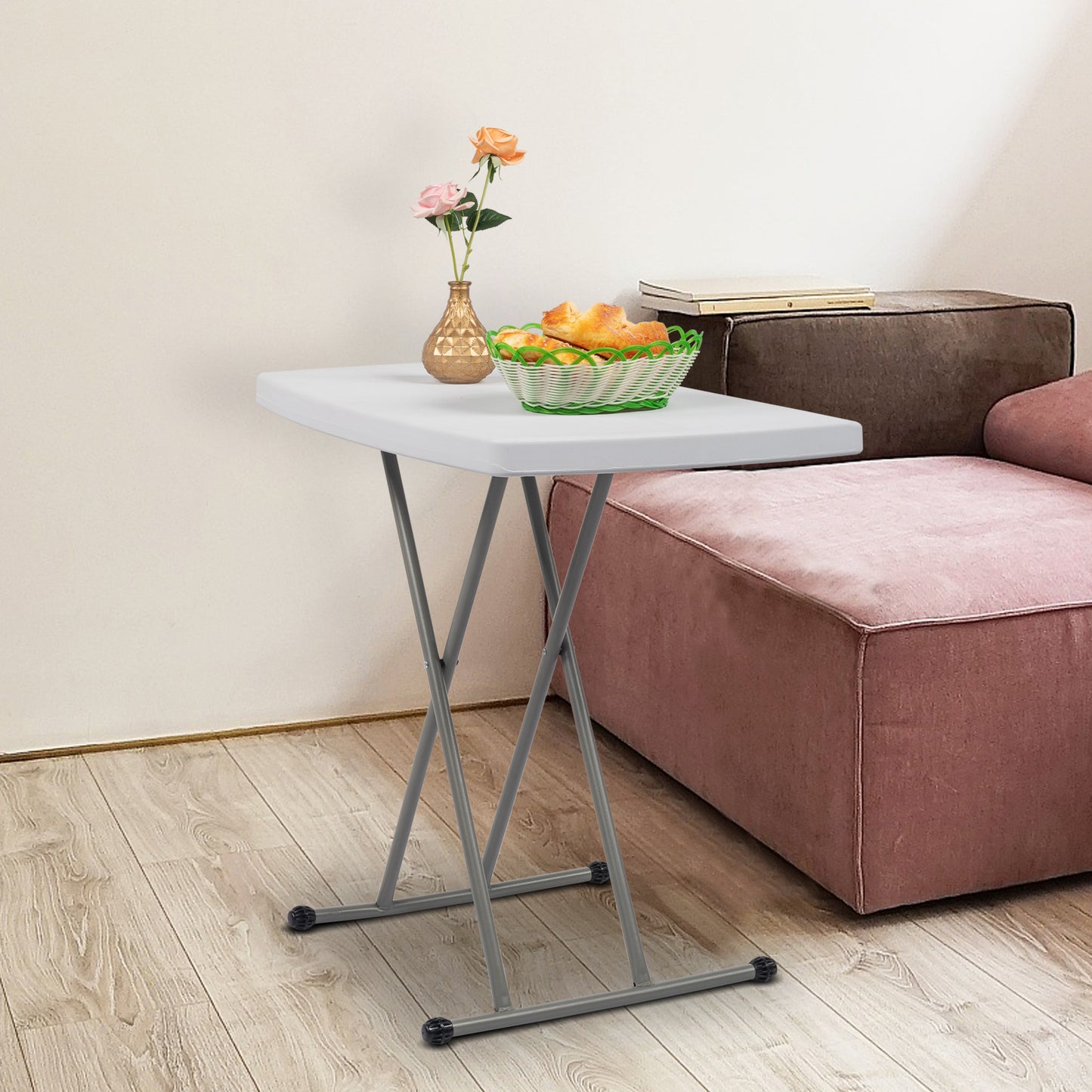 Mini Folding Table - Multifunctional Portable & Height Adjustable