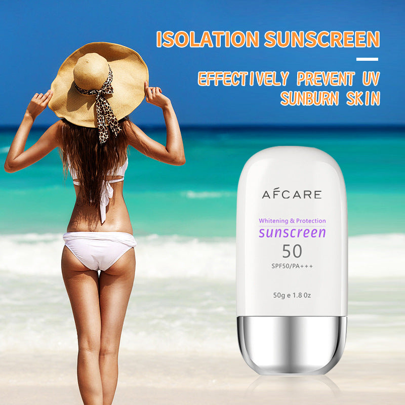 50g Facial Sunscreen - UV Light Protection, Non-Greasy