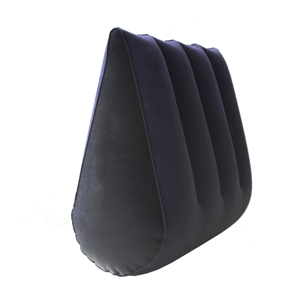 Inflatable Couples Position Pillow - PVC Flocking Sex Position Cushion