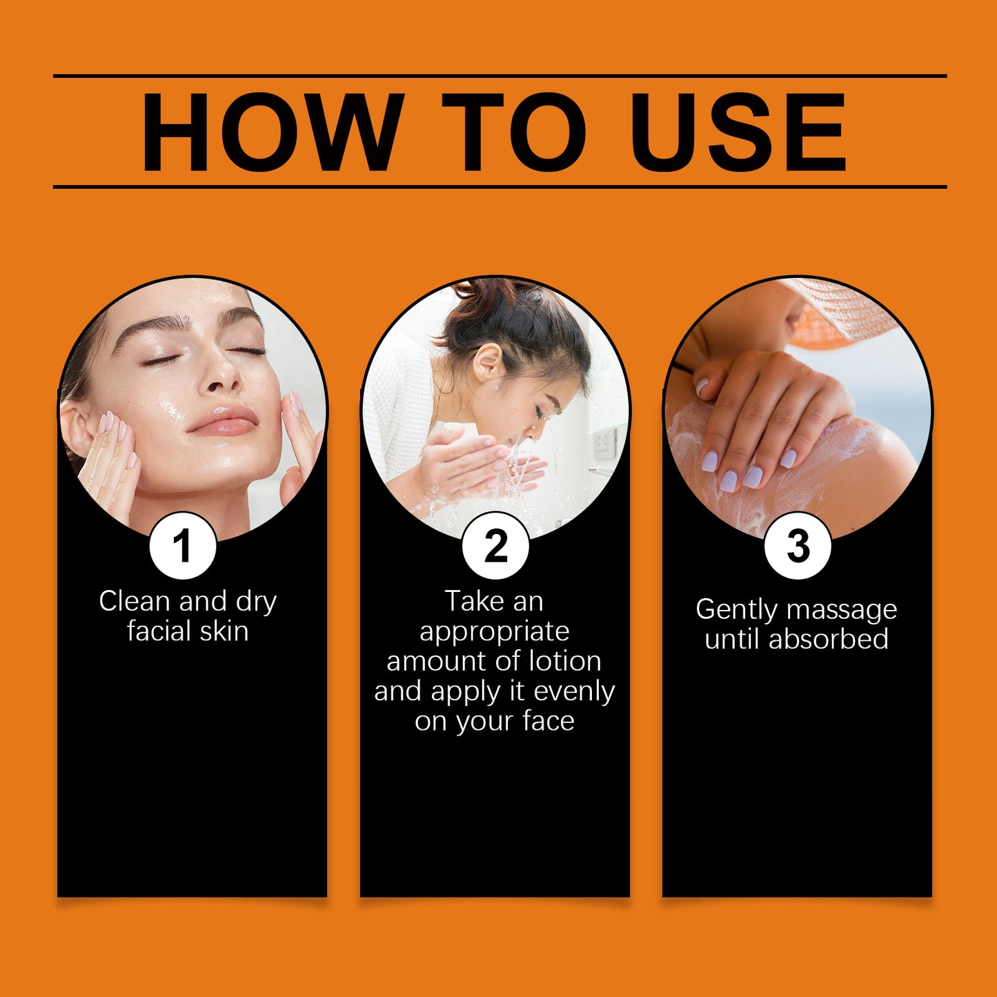 Moisturizing Anti-Sweat Facial Lotion for Pore Tightening & Oil Control