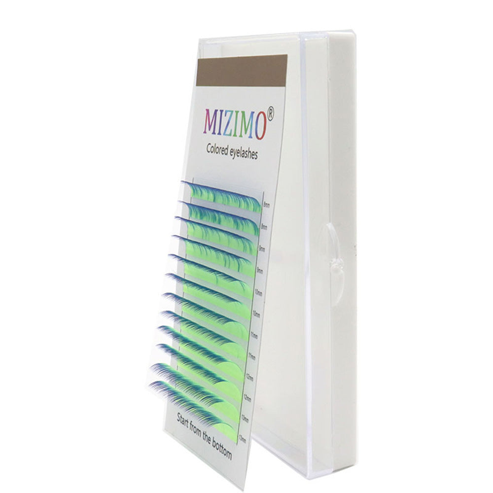 False Eyelashes Set - 8-15mm Colorful Mixed Styles for Dramatic Eye Makeup