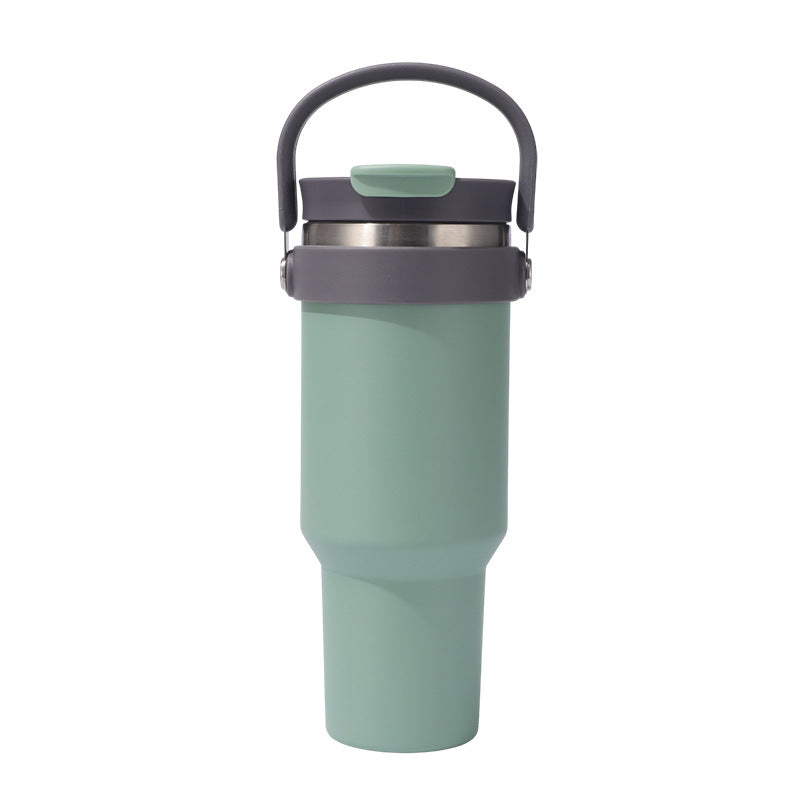 Large Capacity Double Wall Stainless Steel Car Cup - 40oz Drinkware