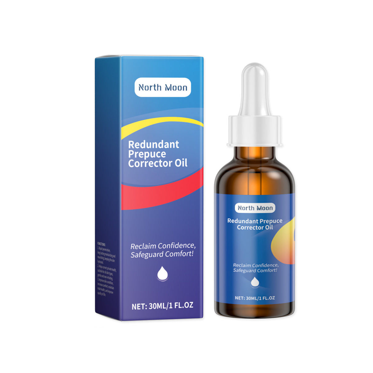 Men's Body Oil with Essential Ingredients - 30ml