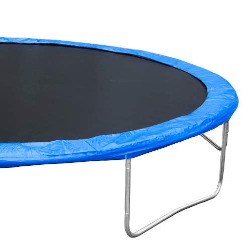 14FT Trampoline for Kids & Adults with Basketball Hoop and Safety Net