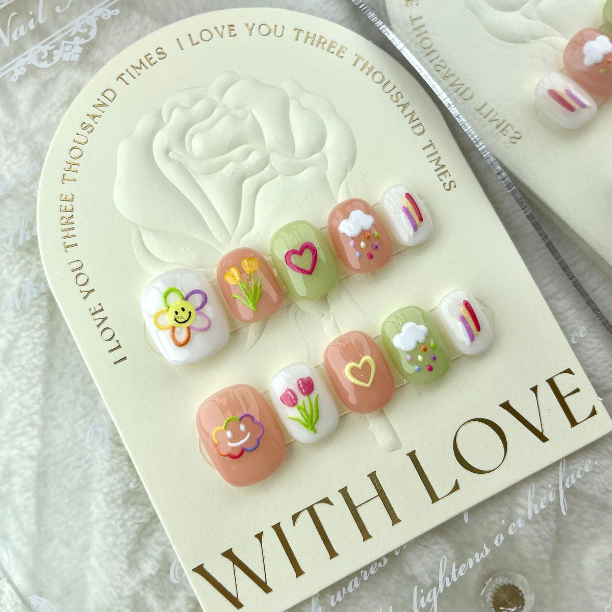 Nail Art Kit - Jelly Glue, File & Enhancement Tablets