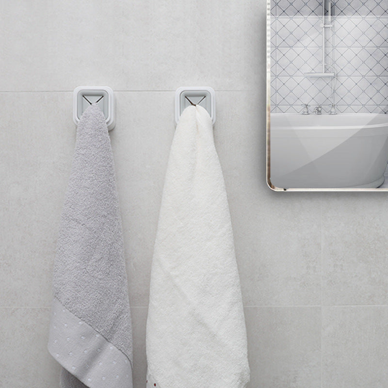 Viscose Towel Rag Storage Plug Punch-Free Bathroom Kitchen Organizer
