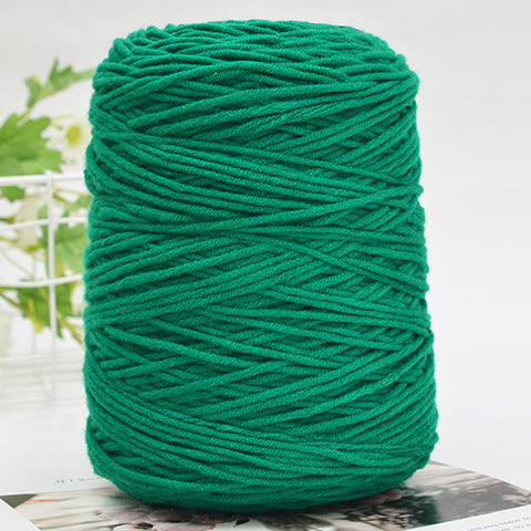 Handmade Wool Tufting Yarn for DIY Carpet Crafting – Long-Staple Cotton Wool