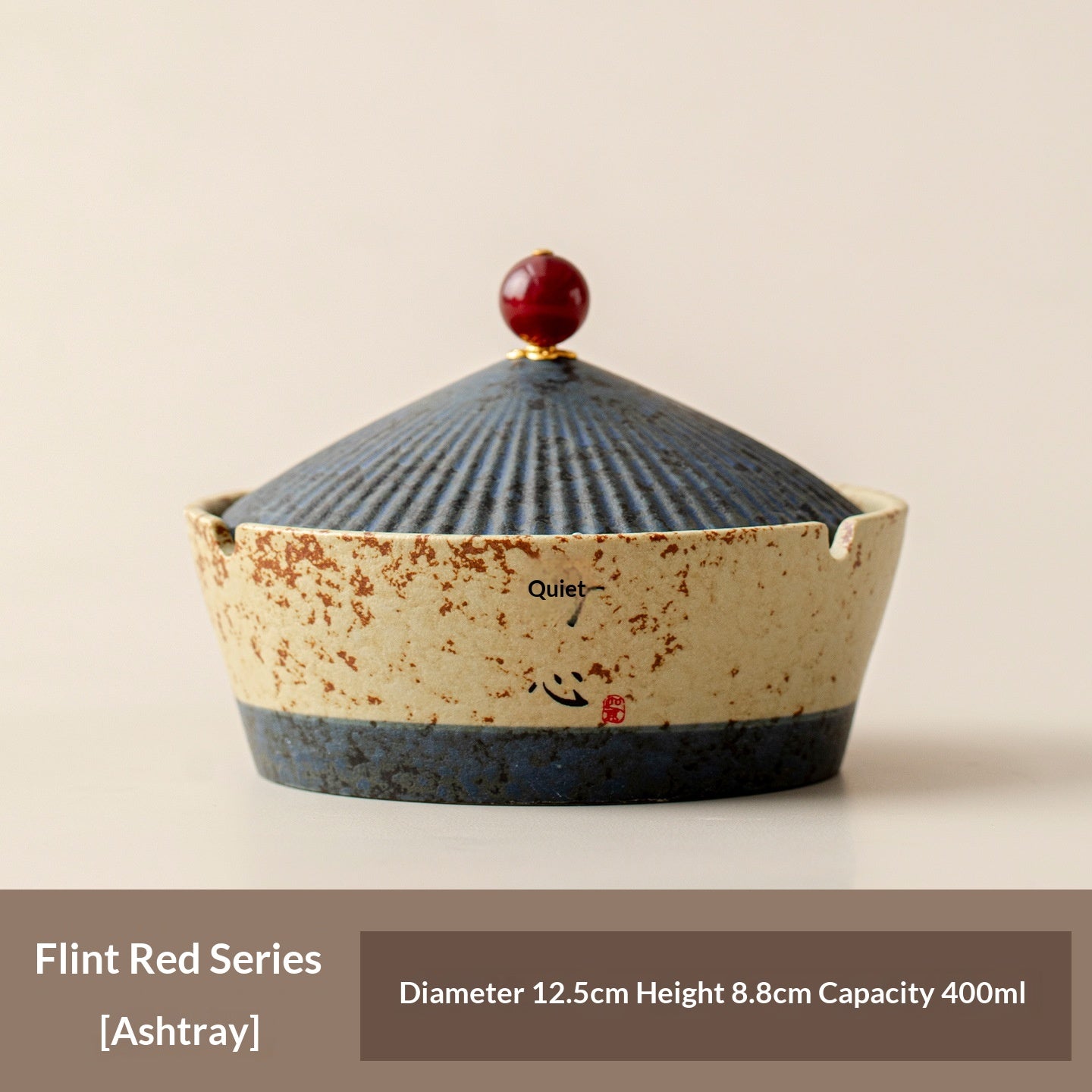 Ceramic Ashtray Set for Home & Office with Artistic Flair - Multiple Styles