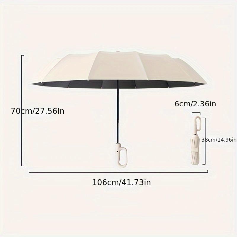 Automatic Foldable Travel Umbrella - Lightweight, Windproof