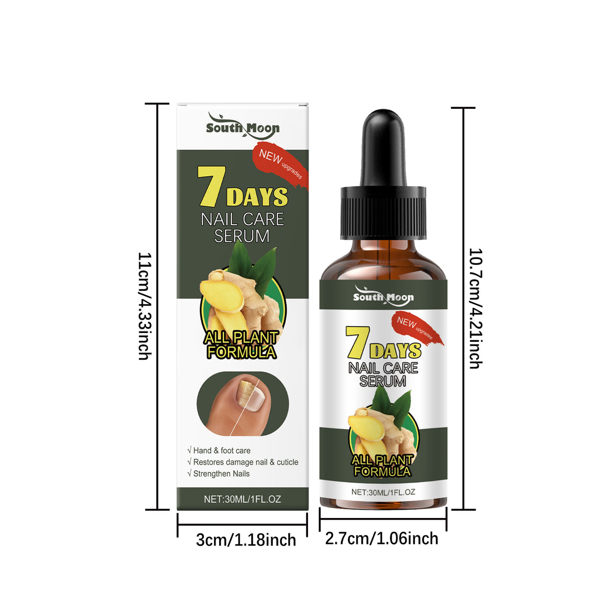 Ginger Nail Strengthening Liquid 30ml