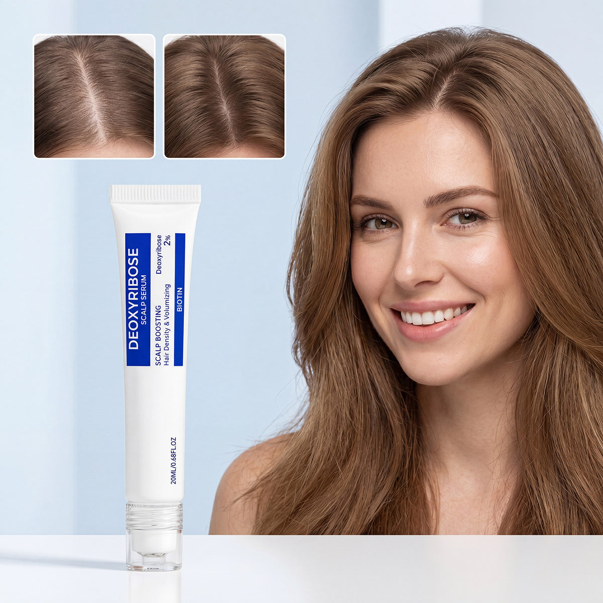 Hair Scalp Essence Serum with Roller Applicator 20ml