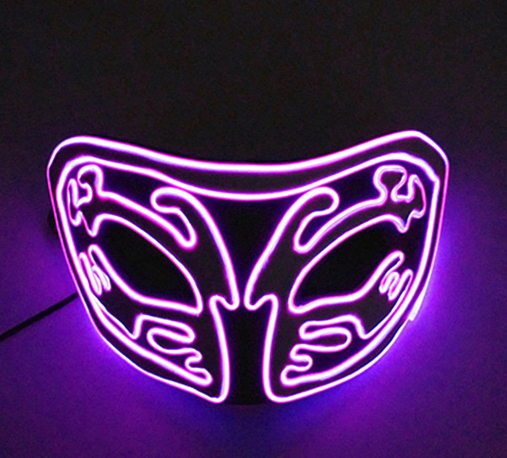 LED Glow Face Mask - Multiple Colors