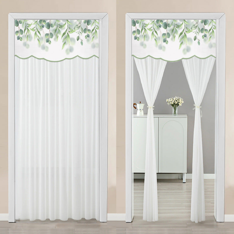 Blackout Curtain with Double-Layer Magic Tape for Home & Bedroom