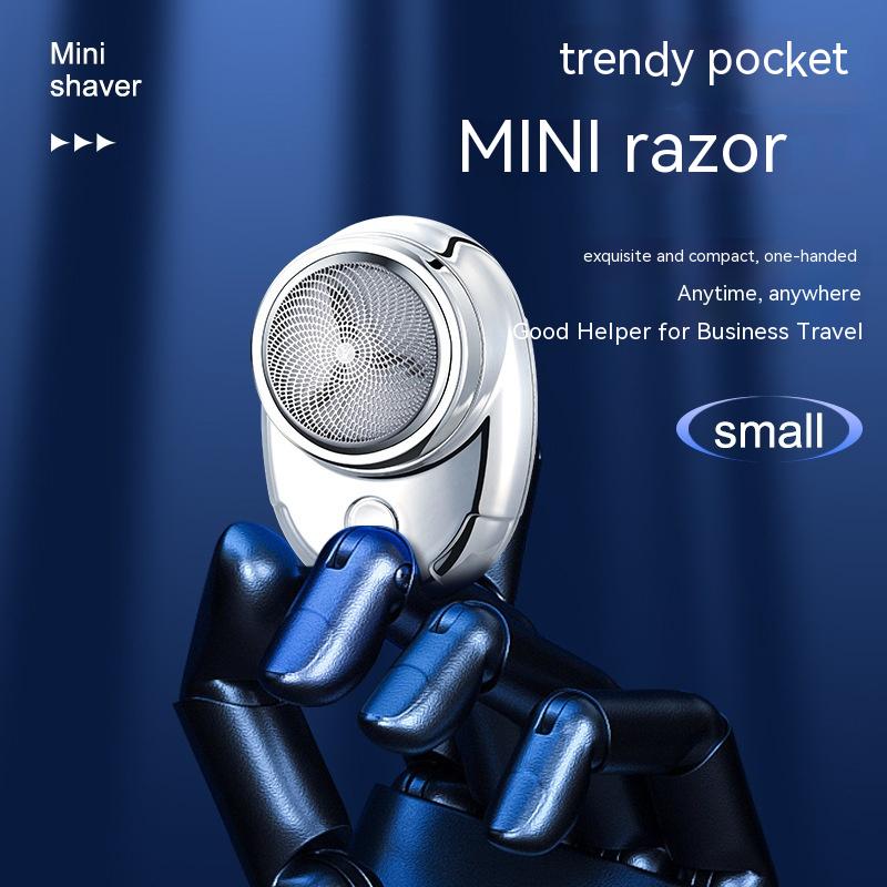 Mini USB Electric Shaver - Portable Men's Razor