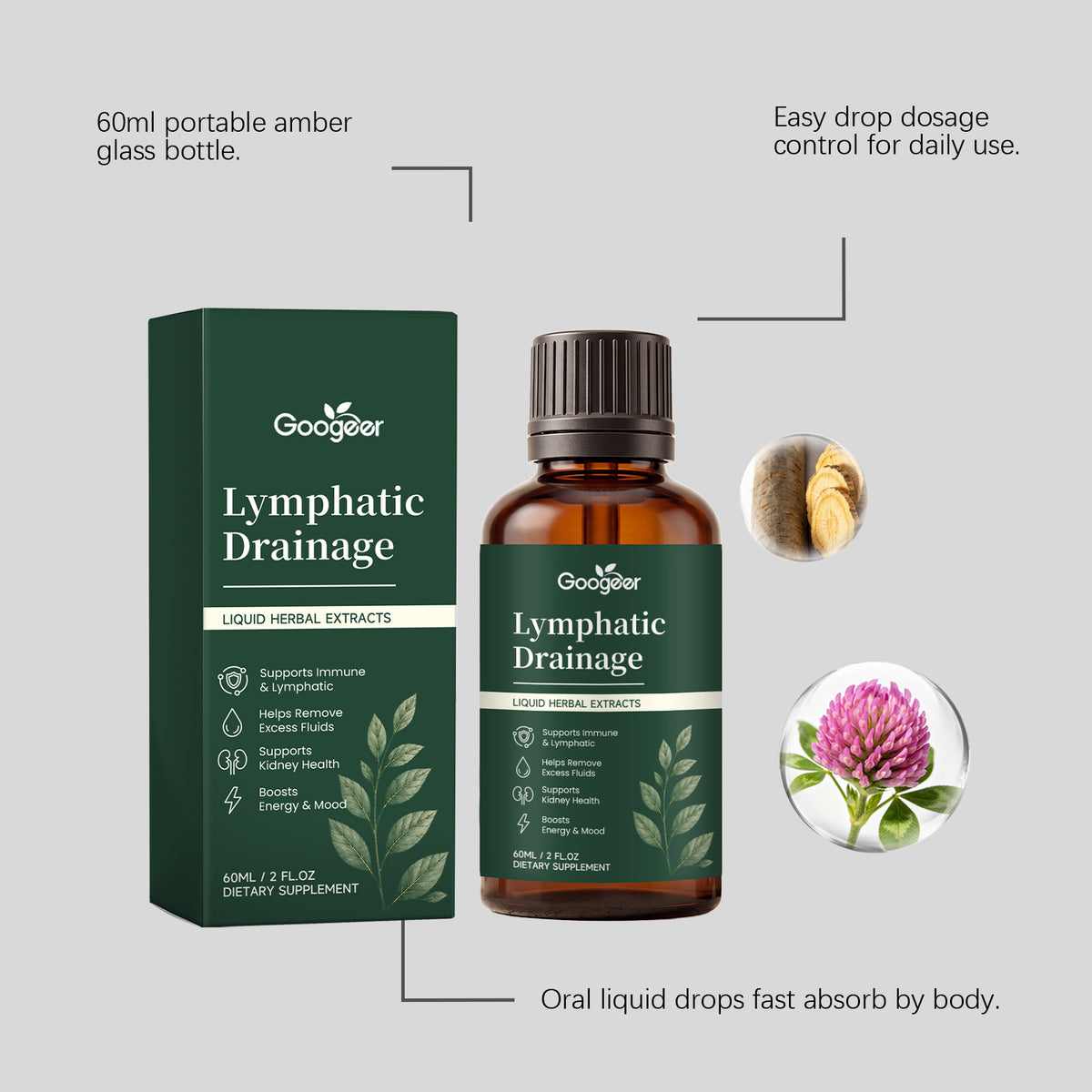 Rejuvenating Herbal Drops - 60ml