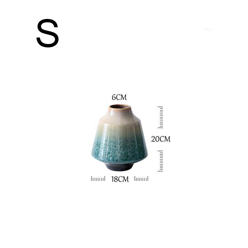 Chinese Style Ceramic Vase for Living Room Decor Multiple Sizes