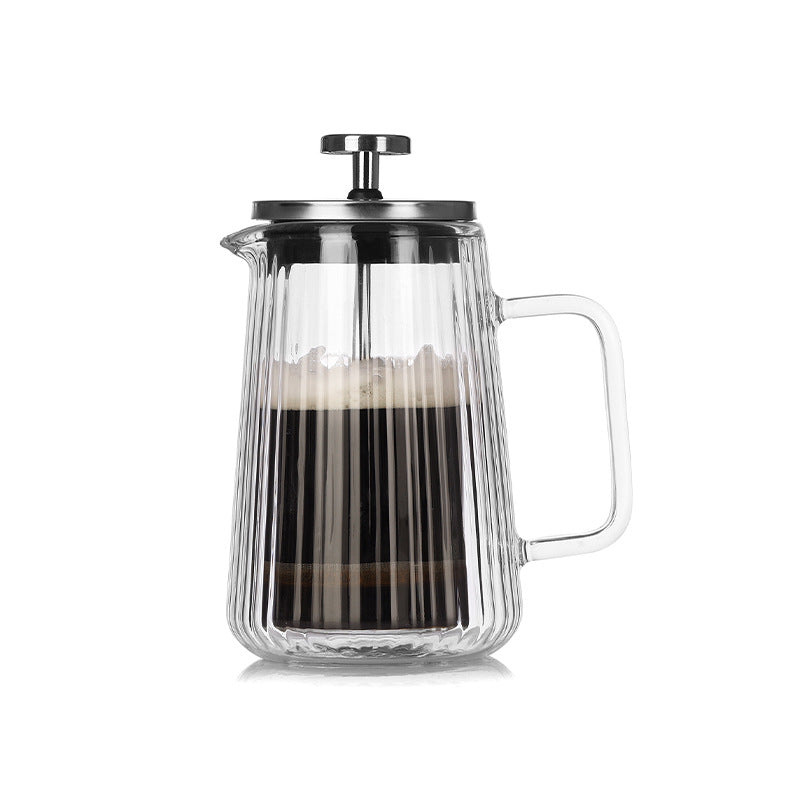 Double-Walled Heat-Resistant Glass French Press - 350ML, 650ML, 1000ML