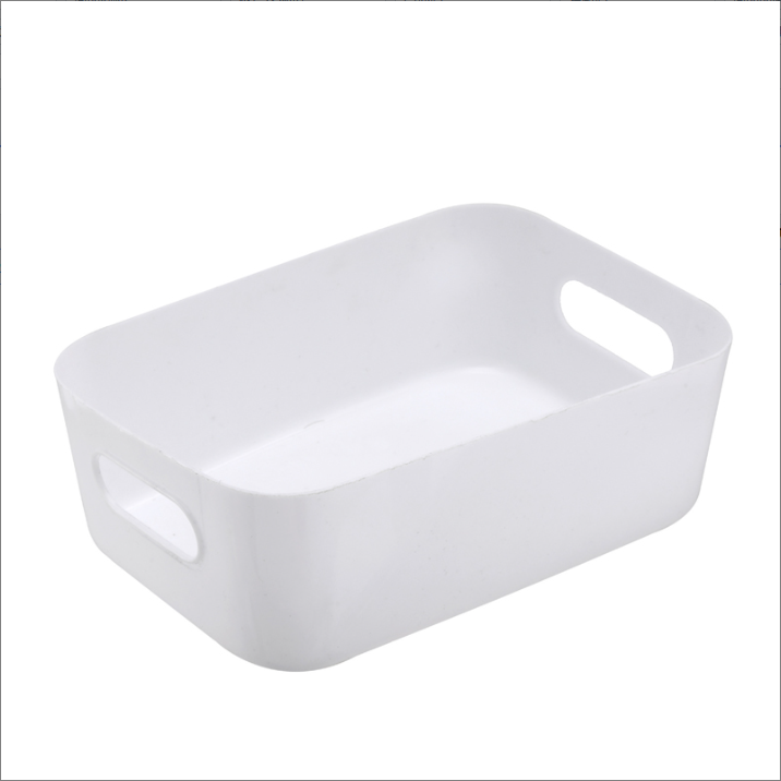Small White Desktop Storage Box 140mm - Organization & Desk Organizer
