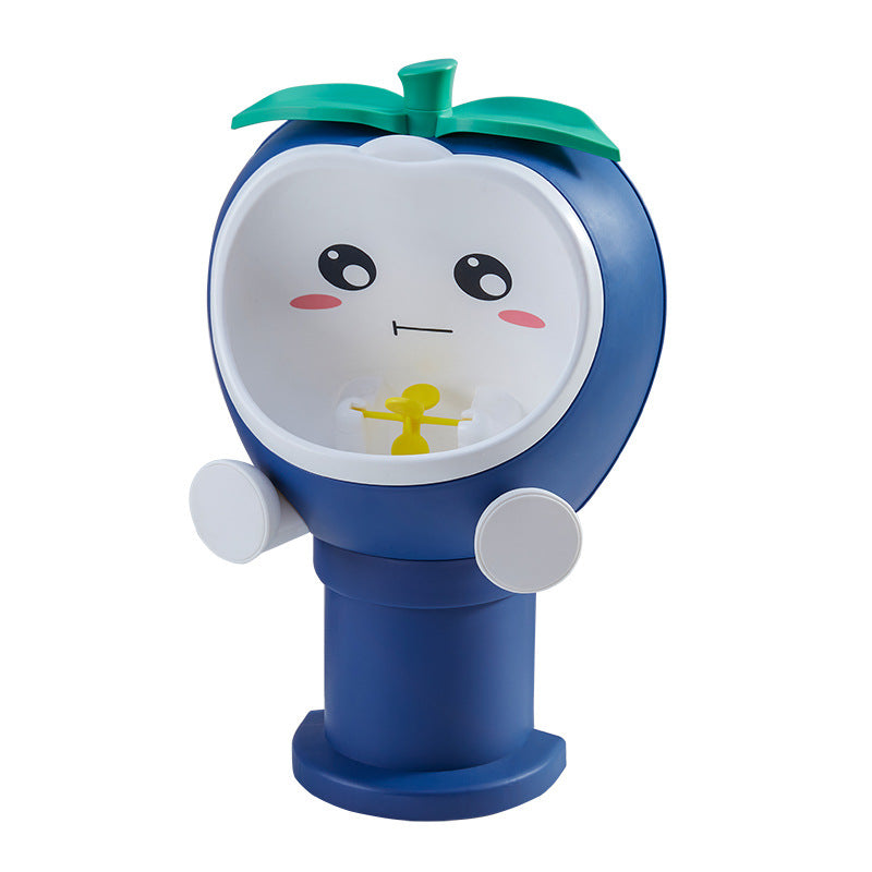 Boy Cartoon Wall-Mounted Standing Urinal - Kids Bathroom Fixture