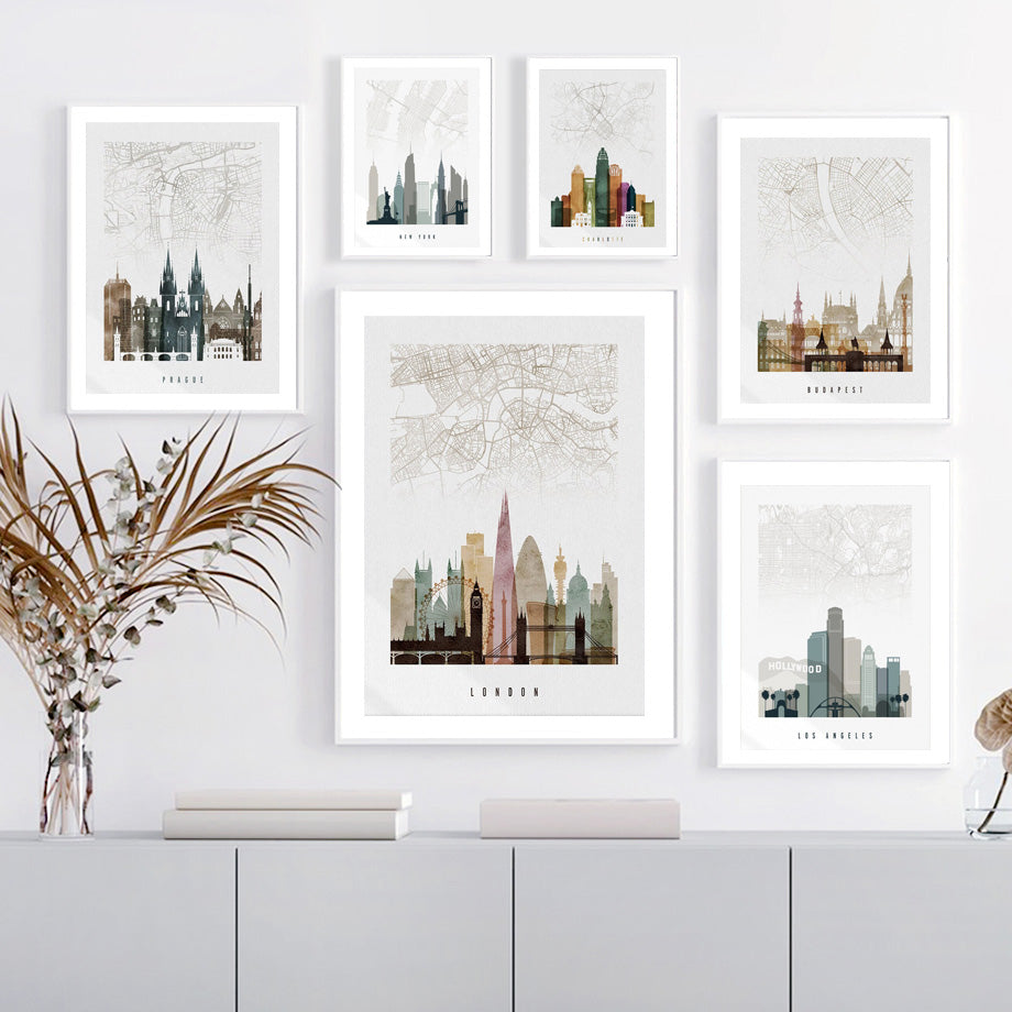 Decorative Canvas Painting - Modern Inkjet Wall Art for Home & Garden