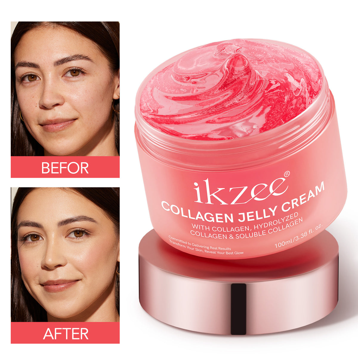 Hydrating Face Cream - Moisturizing & Exfoliating, 100ml
