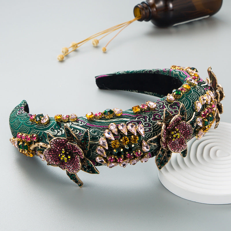 Baroque Plaid U-Shape Headband