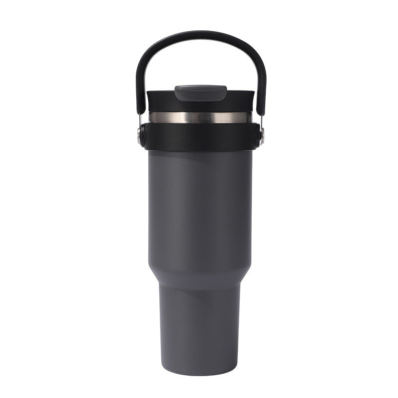 Large Capacity Double Wall Stainless Steel Car Cup - 40oz Drinkware