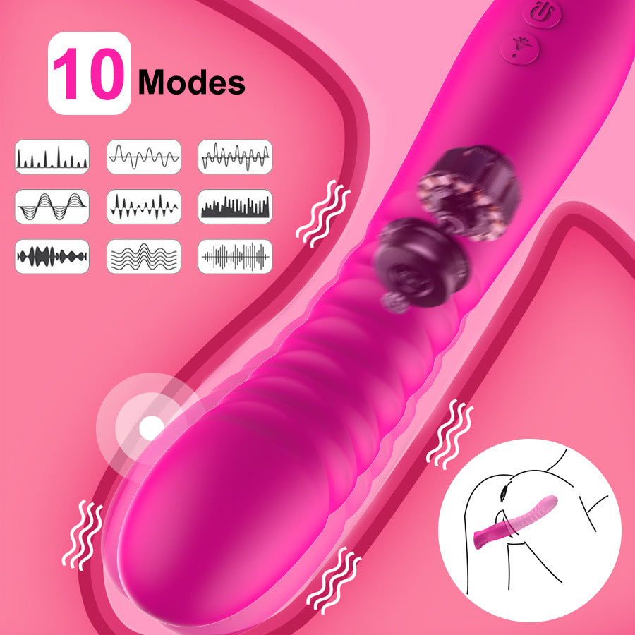 Rechargeable Silicone Electric Personal Massager - Adult Wellness Toy