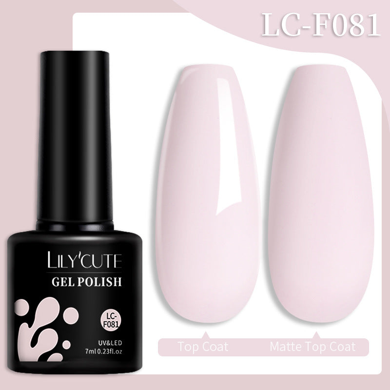 Colored Glitter Nail Glue Set for Nail Art - Waterproof & Non-Flushing