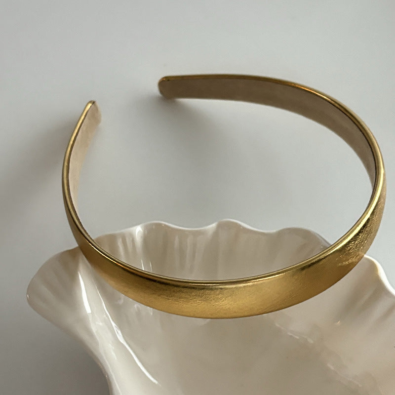Slim Silver Hair Hoop for Women - Fashion Hair Accessories