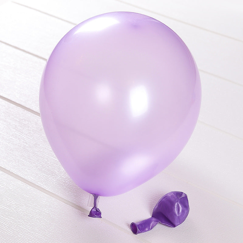 Assorted Latex Balloons for Wedding and Party Decorations - 100PCS