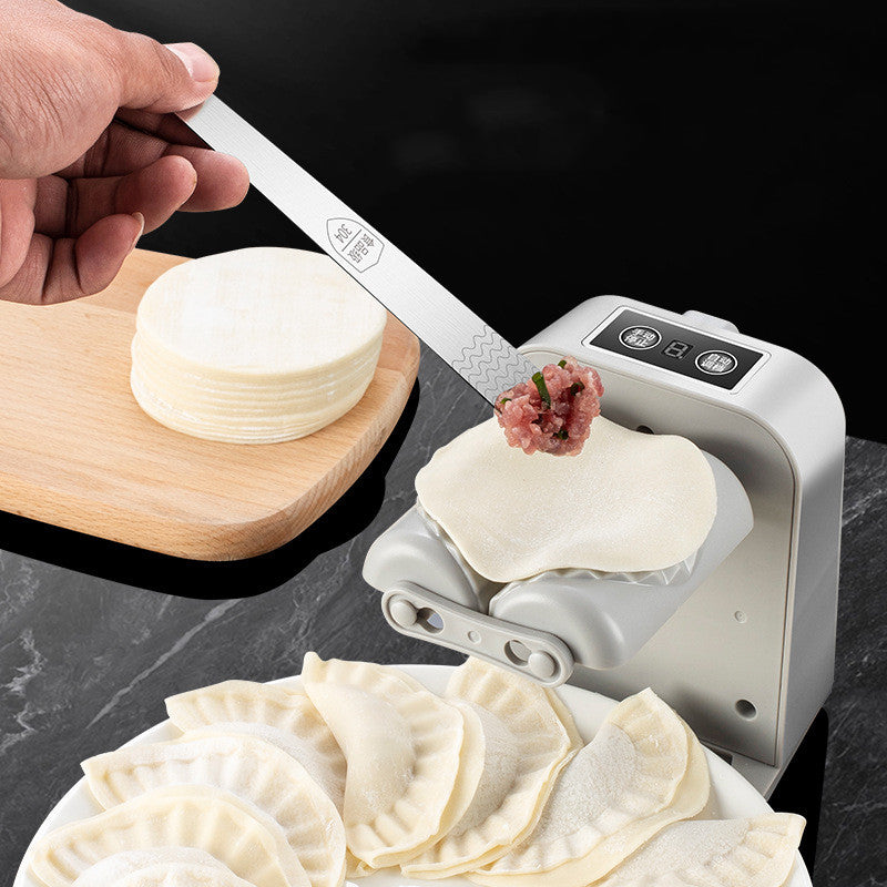 Automatic Dumpling Maker Machine - Easy Kitchen Dumpling Tool, White