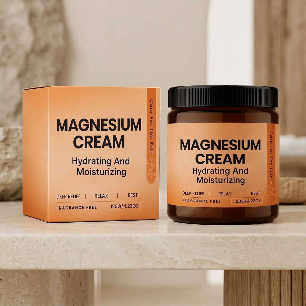 Magnesium Body Lotion - 120g Moisturizing Cream