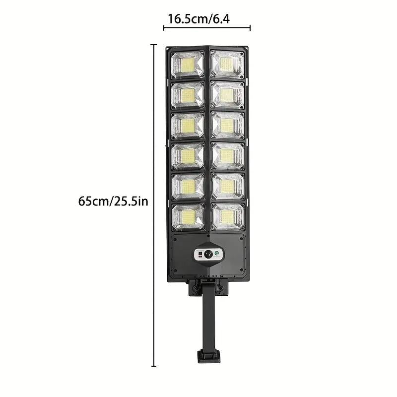 Solar Street Light 360 LED Ultra-Bright Outdoor Garden Lighting - Daylight Mode