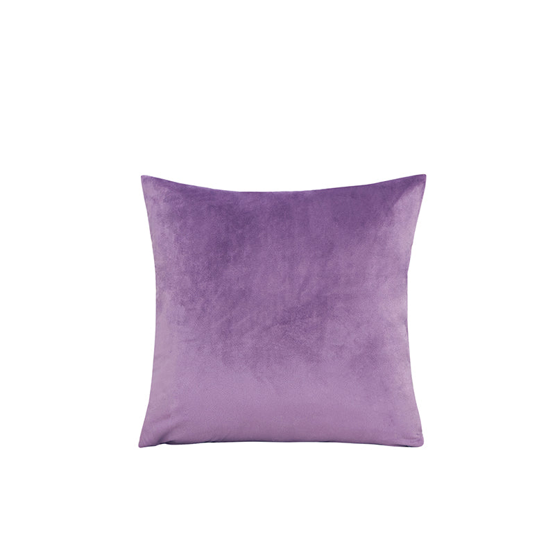 Velvet Lumbar Support Pillow Cover for Office Car Home Decoration