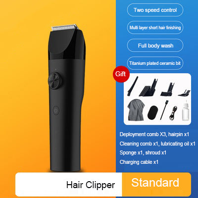 Professional Rechargeable Hair Clipper & Beard Trimmer