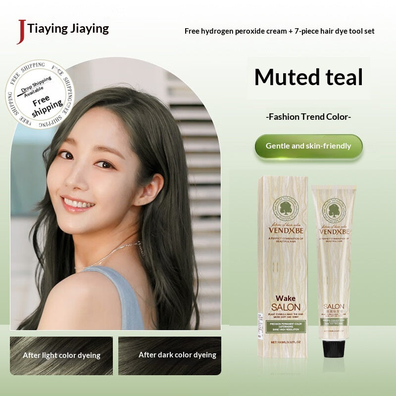 Plant-Based Hair Dye Cream - Gray Coverage