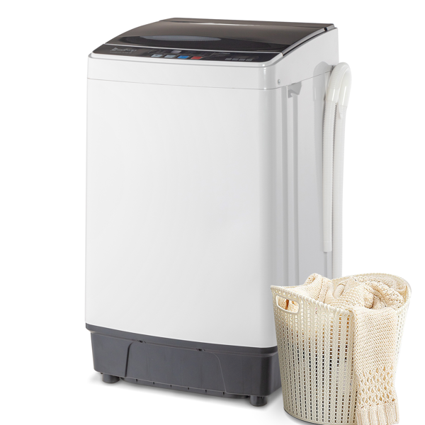 Full-Automatic Washing Machine Top Load Portable Compact Laundry