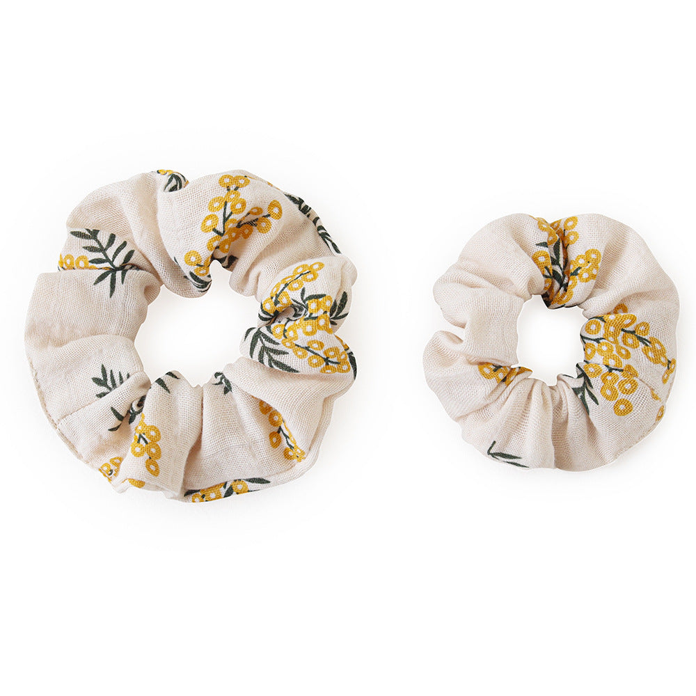 Children's Hair Bands Set - Cotton Hair Clips & Ropes