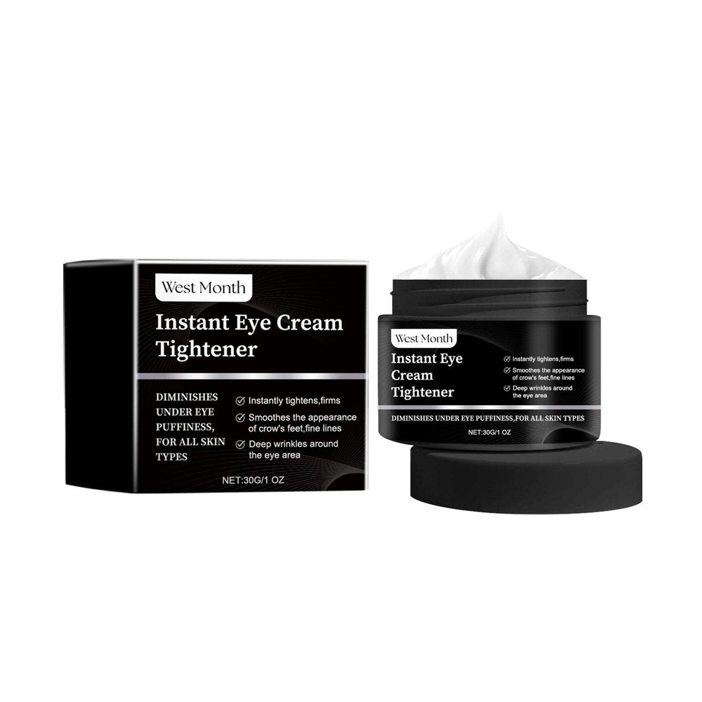 Instant Eye Cream Tightener - Dark Circle & Puffiness Repair Treatment