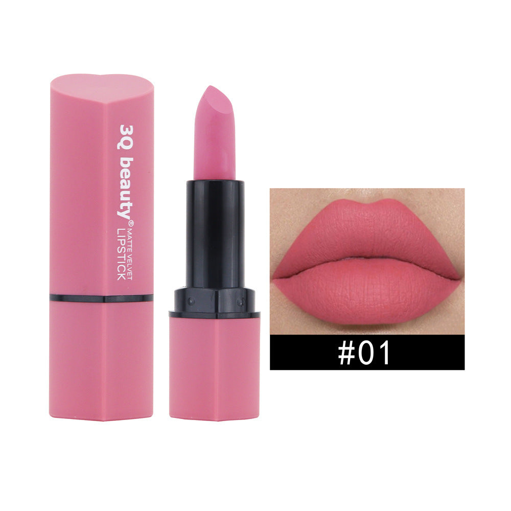 Multicolor Nude Lipstick - Moisturizing Long-Lasting Lip Makeup for Fashion Students