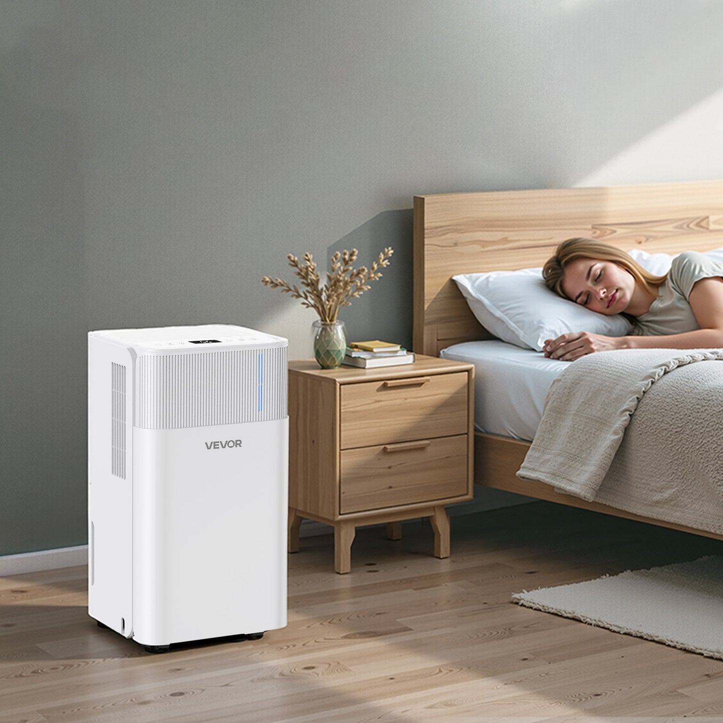 30 Pints Dehumidifier - Smart Humidity Control, Low Noise