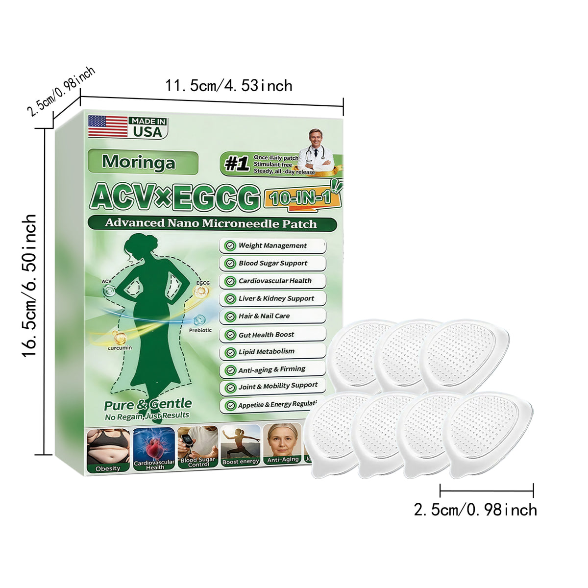 Body Slimming Patch - 7 Pieces