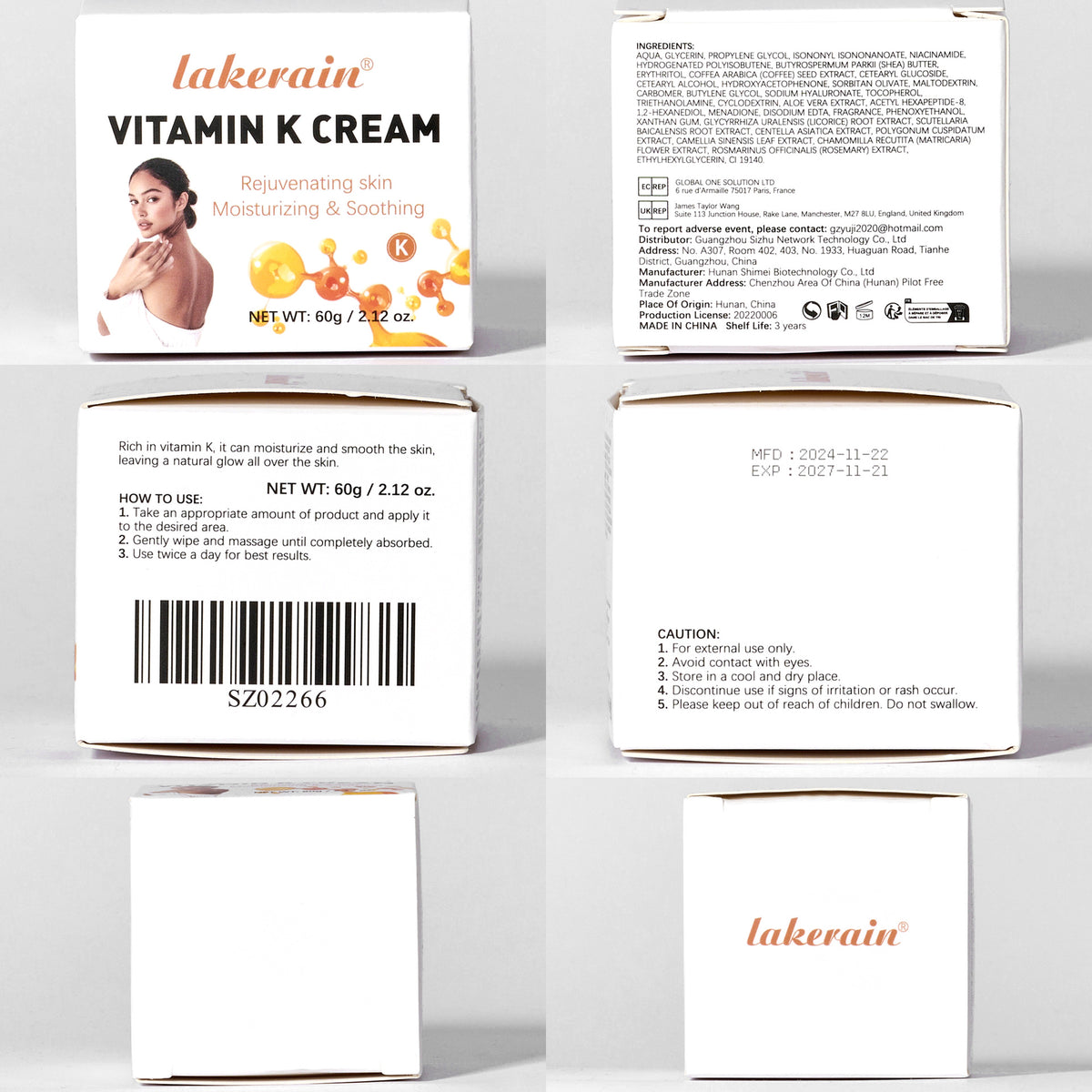 Moisturizing Body Lotion for Smooth Skin - 60g