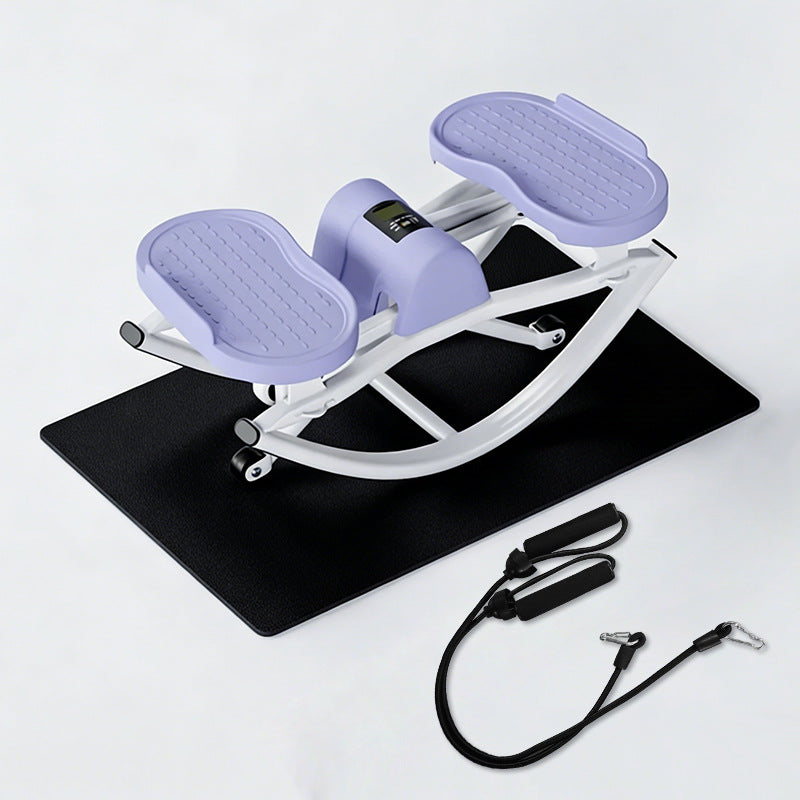 Low-Impact Lateral Stepper for Home Fitness & Gym Use